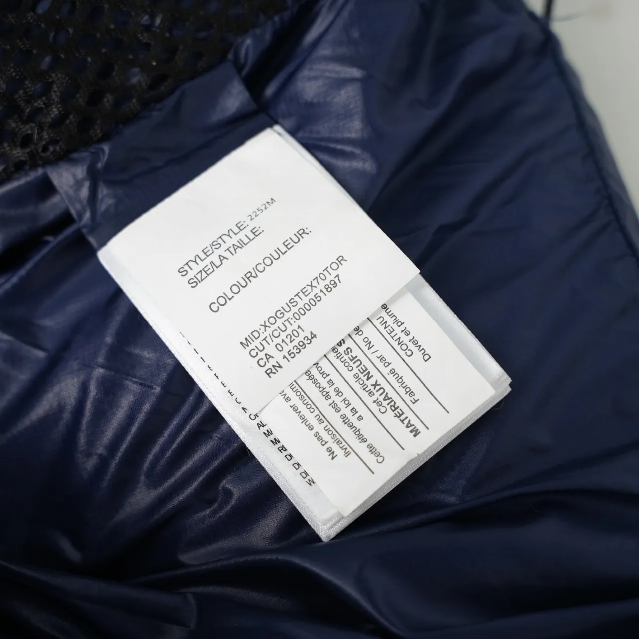 P740 CANADA GOOSE丨Canada Goose 2252 Puff Hooded Down Jacket Color: Dark Blue Red Size: XS-XXL